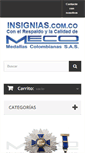 Mobile Screenshot of insignias.com.co